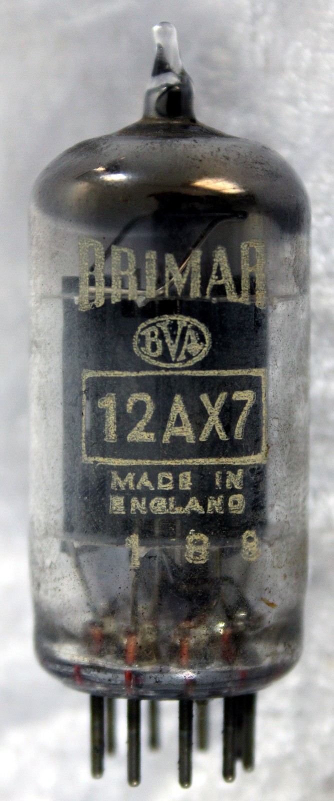 Brimar Valve/Tube 12AX7 CV4004 ECC83 Preamp Square Getter Code 3L5 FREEPOST