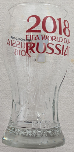 FIFA World Cup Glass Drinkware 2018 Russia 2014 Brazil 2010 South Africa Soccer - Picture 9 of 20