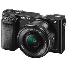 SONY Mirrorless Camera  6000 Power Zoom Lens Kit E PZ 16-50mm F3.5-5.6