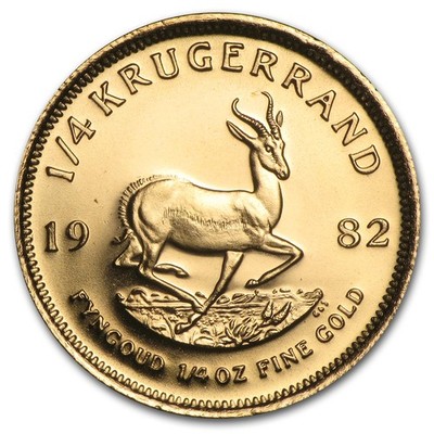 1982 South Africa 1/4 oz Gold Krugerrand | eBay