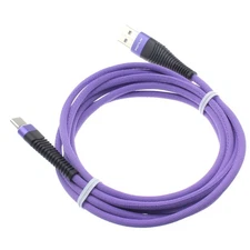 For Galaxy A13/A14/A15/A16/A17 - 10ft USB Cable Purple Type-C Charger Cord