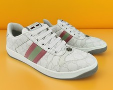 Gucci Screener Ace Women's GG Sylvie Web Enamel Logo Supreme Sneakers Size EU 41