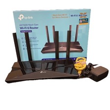 TP-Link Archer AX10 Black Dual Band AX1500 Next-Gen Wi-Fi 6 Router