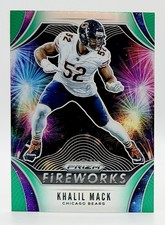 2019 Panini Prizm Fireworks Green Khalil Mack Chicago Bears