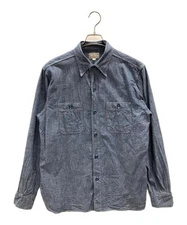BUZZ RICKSON'S                    BLUE CHAMBRAY WORK SHIRT blue BR25995