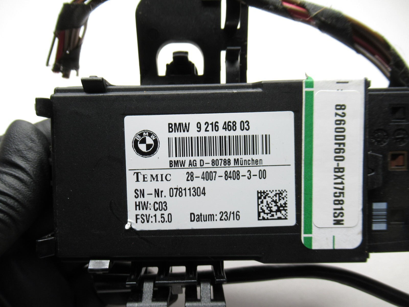 2017 BMW X6m Rear Seat Control Module 921646803 for sale online | eBay