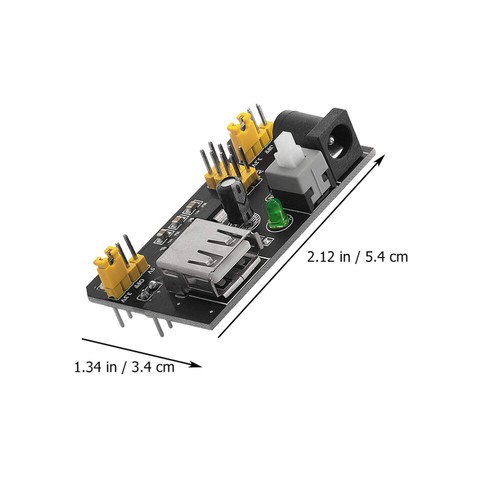 6 PCS Leistungsmodul Steckbrett-Stromversorgungsmodul Steckbrett-Leistungsmodul - Bild 5 von 12