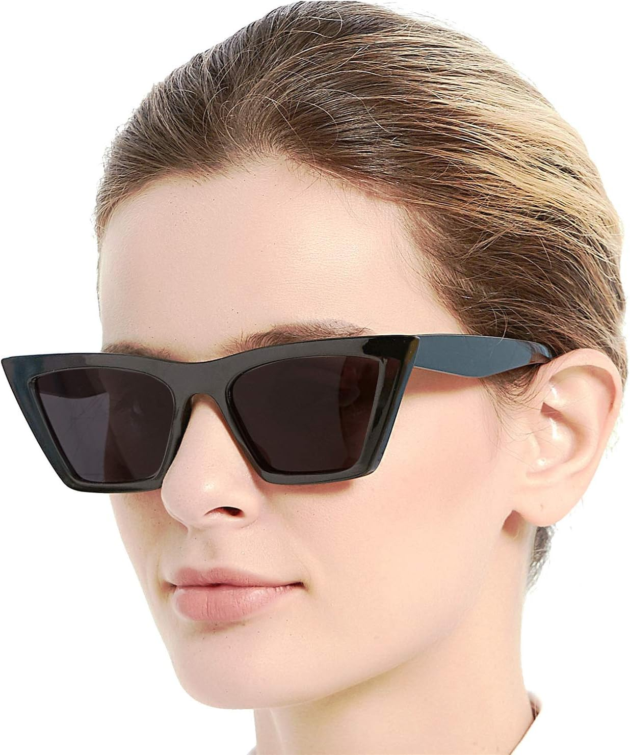 Polarized Cat Eye Sunglasses for Women UV Protection Sun Glasses Outdoor-image