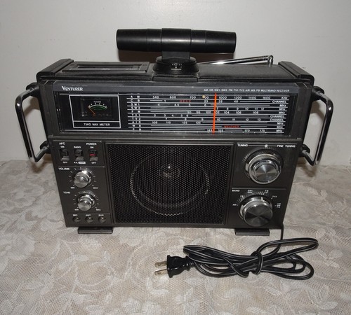 POSTE RADIO VENTURER 2959-5 Recepteur Multibandes Go Po FM Marine Vintage K21 EUR 8,50 - FR
