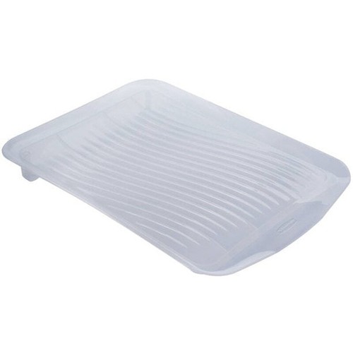 Clear Plastic Kitchen Dish Drain Board Efficient Drying Water Redirector Kitchen - Picture 3 of 5