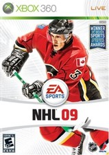 NHL 09 - Xbox 360 - GAME DISC, MANUAL, CASE, COMPLETE VERY GOOD