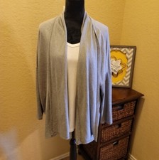 Cable Gauge grey pullover sweater