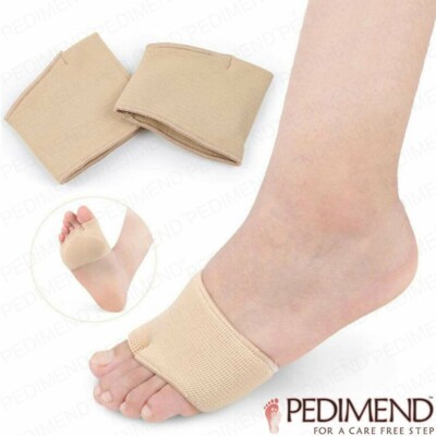 PEDIMEND  Fußballen Blase Hornhautschutz Pflege Gel Kissen Hülle 1 PAAR UK