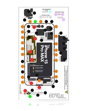 Replacement iScrews Position Mat Compatible For iPhone 15 Pro Max (dottorpod)