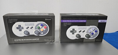 8Bitdo SF30/SN30 PRO ''2 Controller''  Bluetooth GamePad -- Discontinued rare find