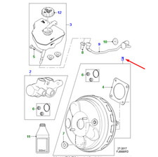 JAGUAR F-PACE X761 Bremskraftverstärker T4A34703 NEU ORIGINAL