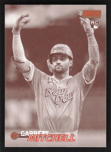 2023 Topps Stadium Club #20 Garrett Mitchell RC Sepia