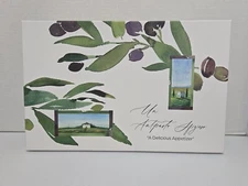 Rosana art Antipasto Sfizioso Tray with Handle 15inx9.75in Porcelain Box Damaged