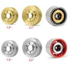 1.9" 2.2" Heavy Duty Messing Rad Gewichte für 1/10 RC TRX-4 SCX10 Crawler