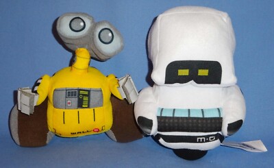 Disney plush WALL-E Robot 7 -M.O Microbe Obliterator Cleaning Robot-7''Doll LOT-4