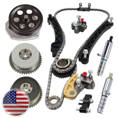 Timing Chain Kit Camshaft Valve Water Pump For Vauxhall Opel Astra Mk Turbo 2.0L