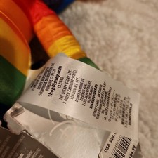 15.5 " Disney Parks Rainbow Gay Pride Mickey Mouse Plush NWT LGBTQ