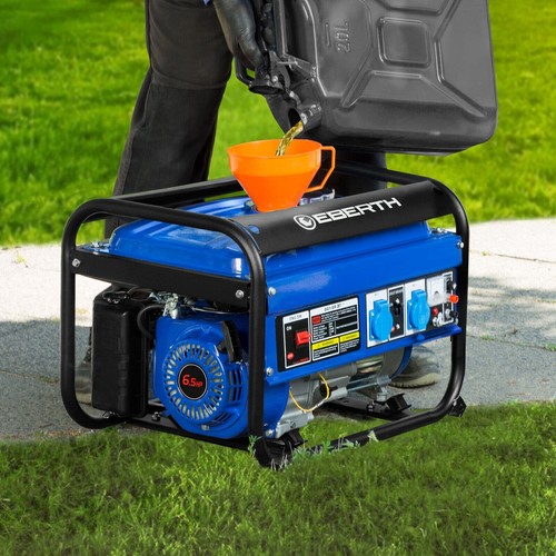 EBERTH GENERATORE DI CORRENTE 3000 WATT PORTATILE GRUPPO ELETTROGENO 4T MONOFASE - Foto 8 di 10