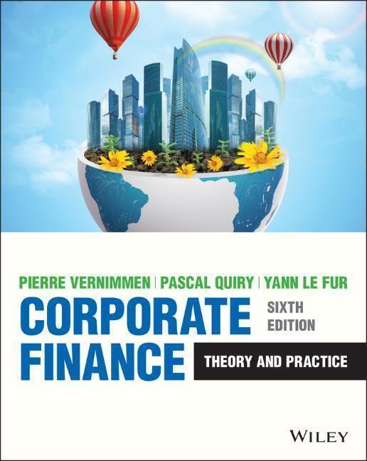 Thumbnail - Corporate Finance Theory And Practice Pierre Vernimmen (u. A.)