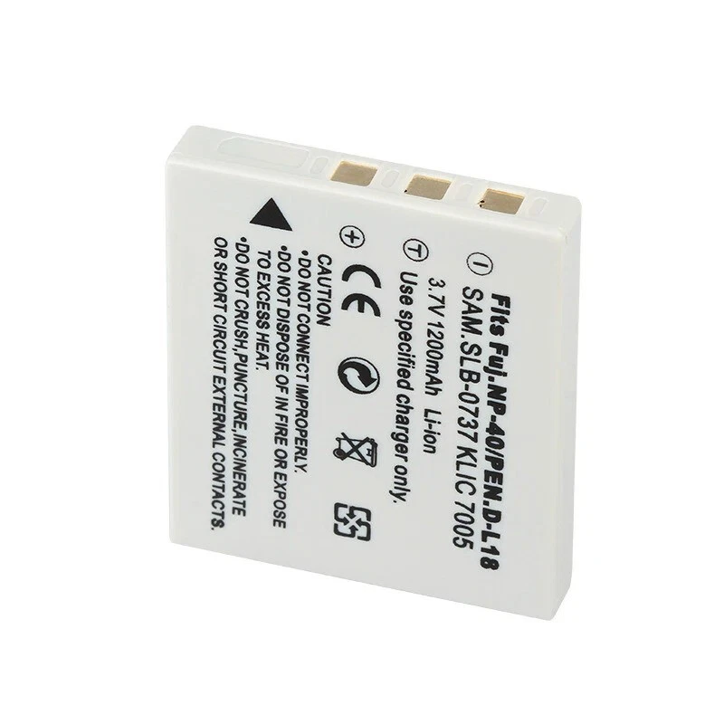 2x Battery for Pentax D-Li8 Minolta NP-1 Optio A10 Ricoh Caplio 10G Benq - Image 3 of 4