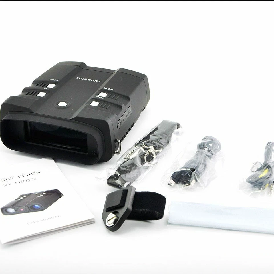 Visionking Digital Zoom Night Vision Infrared Hunting Binoculars IR Scope Camera - Image 3 of 4