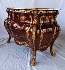 Credenza stile reale Luigi barocco rococò comò credenza Louise Seize 115 cm