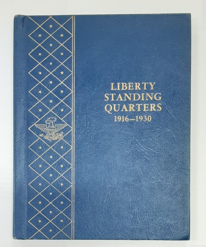 Whitman Coin Album-Liberty Standing Quarters 1916-1930- #9417 ONE ONLY
