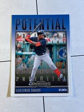 Cristian Pache 2020 Panini Contenders Draft Picks Potential Insert #P-9 Braves
