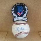 BILLY MORAN INDIANS/ANGELS  SIGNED AUTO M.L.BASEBALL BAS AUTHENTICATED