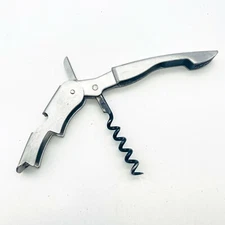 Pull Plus Vintage - Multi Tool Corkscrew / Bottle Opener / Foil Cutter - Silver