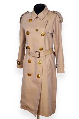 コート BURBERRY Women Outer 8099614160286 P BURBE C1571 Beige Women's Burberry Gabardine Trench Coat Birds Nova chek