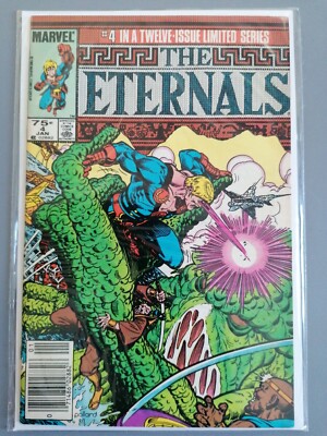 The Eternals 1986 # 4 VOL2 1st APP OF BANDRHUDE deviant