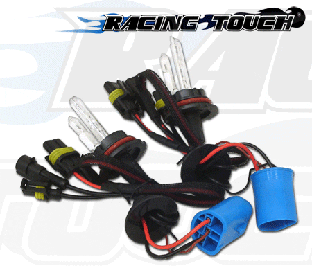 1 Pair 9004 55W 4300K Hi/Lo Beam Xenon HID Conversion Kit Light Bulbs Only 2pcs - Picture 1 of 3