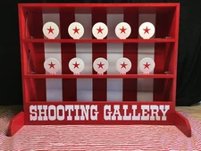 Deluxe Shooting Gallery Carnival Game