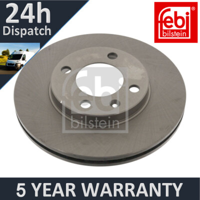 Fits Seat Ibiza VW Golf Polo Scirocco Febi Front Brake Discs 321615301C