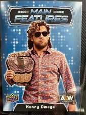 2022 Upper Deck AEW Wrestling Main Features #MF1 Kenny Omega 