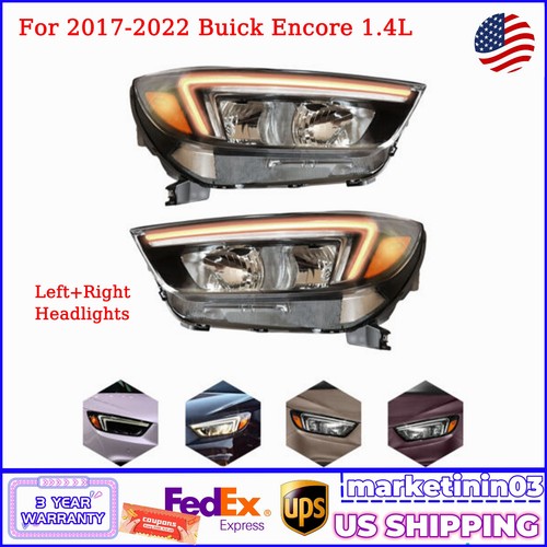 For 2017-2022 Buick Encore W/ LED DRL Halogen Headlights - Foto 7