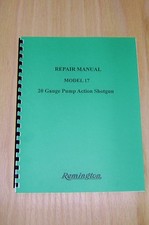 Remington Service Repair Manual - Model 17 Shotgun - 81