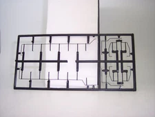 HO MP HAND RAILS FOR GP-20 LOCOMOTIVE #  GP20-100  HAND RAILS FOR GP-20 LOCO