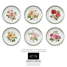 Portmeirion - Botanic Roses - Set 6 Piatti Frutta/Dessert - Rivenditore