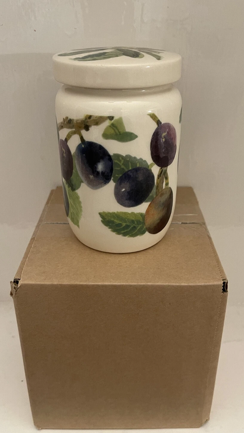 Emma Bridgewater Damson Medium Jam Jar with Lid - NEW