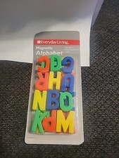 Alphabet Magnets - 26 Multi-Color Magnets A-Z