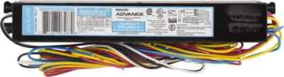 Philips Advance 1 or 2 Lamp, 120-277 Volt, 0.25 to 0.62 Amp, 0 to 39, 40 to 7...