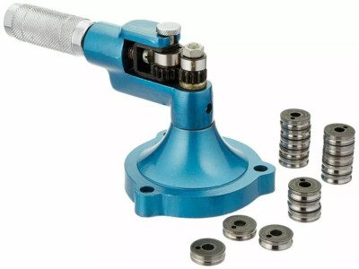 RING STRETCHER WITH 16 DIES FOR PRONG AND STONE SET RING FOR JEWELRY MAKING