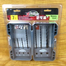 7 Piece Blu-Mol® Xtreme Multi Purpose Masonry Drill Bit Set #3429 - NOS